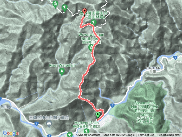 屋我尾(松鶴東南稜-屋我尾-大雪山)