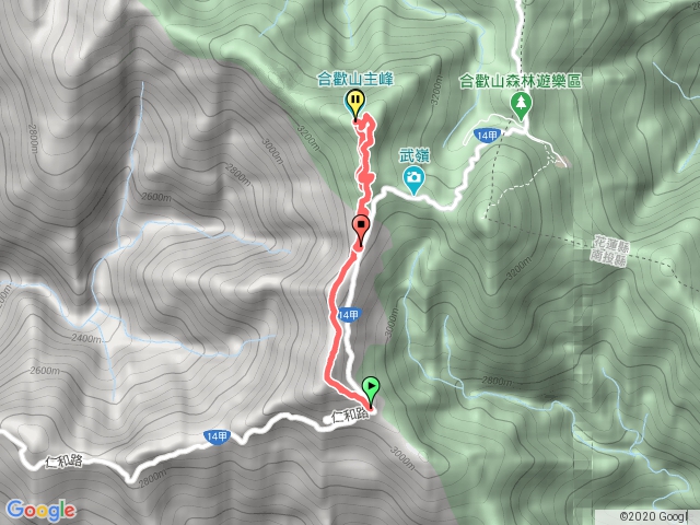 合歡山南峰+主峰