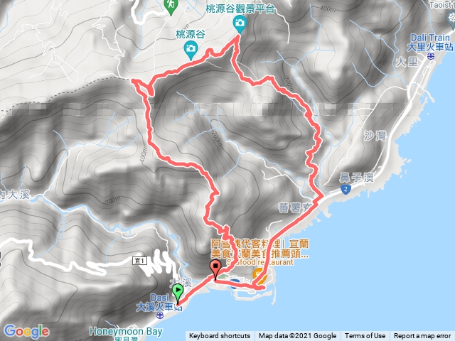 桃源谷大溪線石觀音線O型縱走
