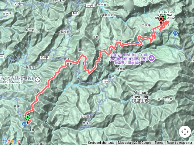 阿里山水步道療育步道
