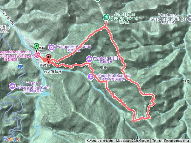 東埔上郡大出郡大西南稜_龍貓公車