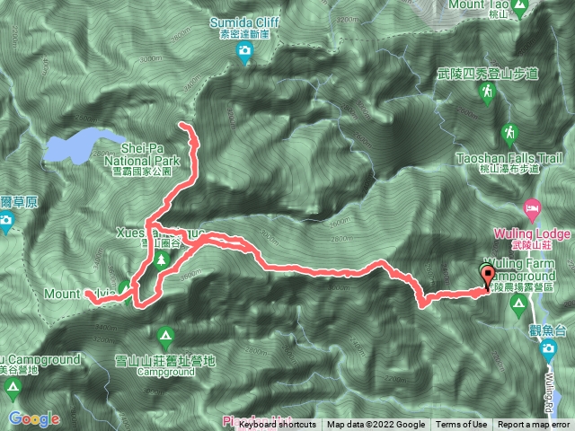 雪山聖稜線Y型縱走_雪山主東_下翠池_雪山北峰_水源路回369
