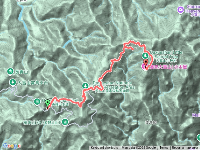 鳶嘴稍來木馬古道預覽圖