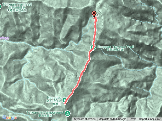 能高主峰Day2天池山莊-能高主峰-天池山莊