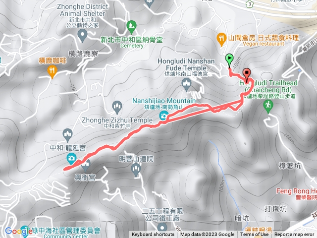 南勢角烘爐地山