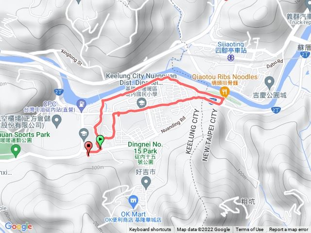 基隆河畔漫步