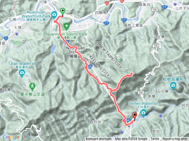 淡蘭古道：暖東峽谷步道-暖東舊道-五分山-五分山步道-十分瀑布預覽圖