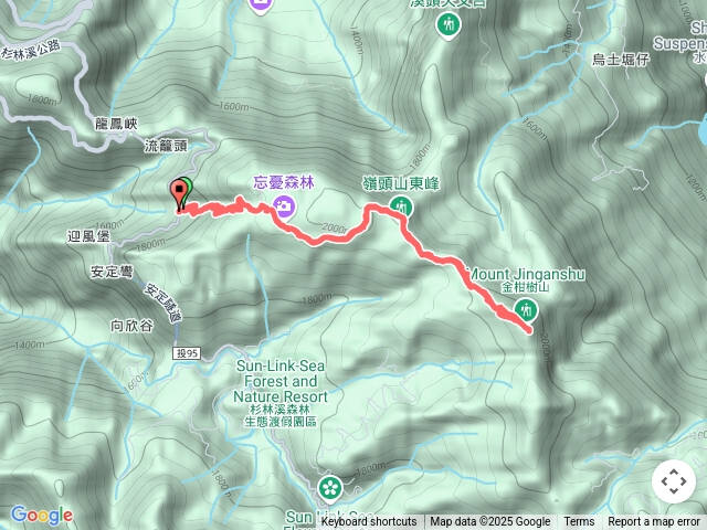 忘憂森林上金柑樹山