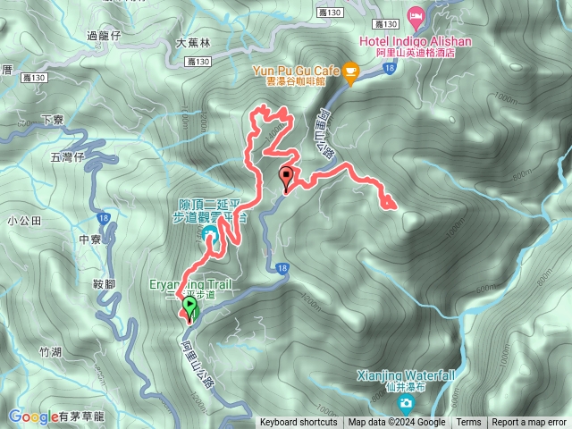 二延平山縱走隙頂山及隙頂山東南峰三山O連走20240823預覽圖