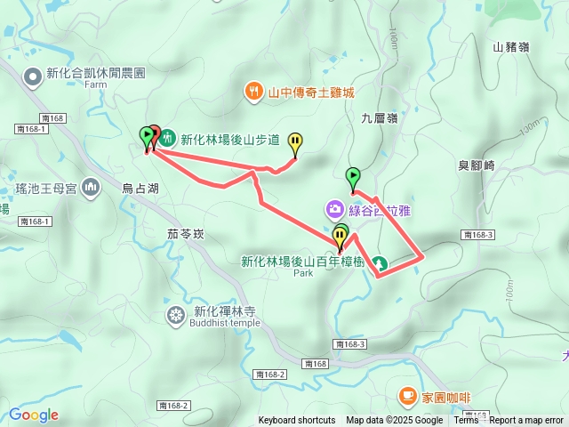 中興林場後山雙港溪起點預覽圖