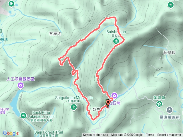 白石山石厝坑山