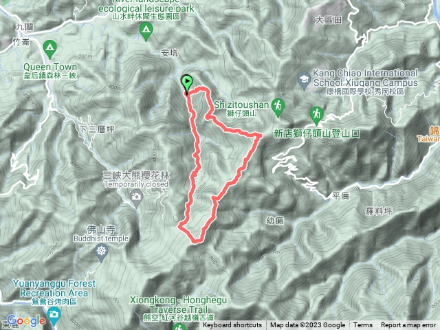 20230919 雙港仔 長城溪水路 竹坑山 竹坑山北峰 鹿母潭山 O行