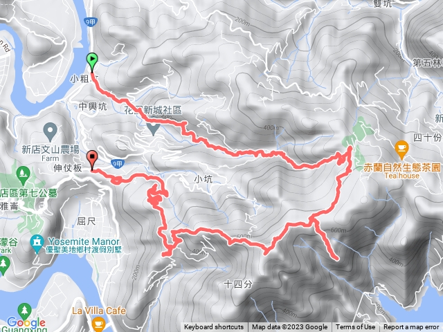 赤蘆古道+赤皮湖古道+直潭山+四份子古道