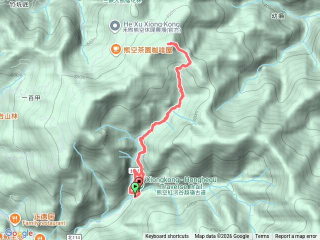 熊空林道-竹坑山(來回)預覽圖