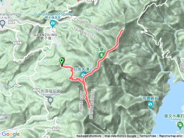大凍山東北段隨意走