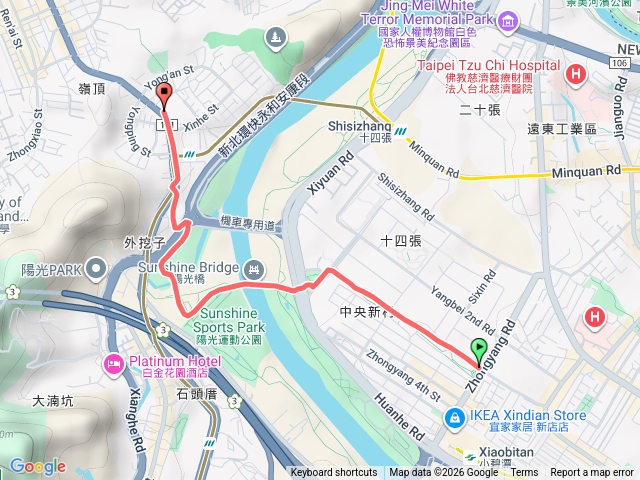 小碧潭至新和國小