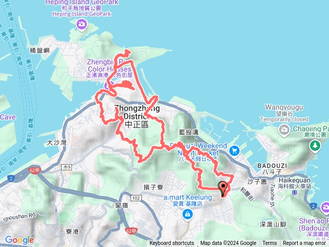 基隆市郊海景山景四砲台及小百岳O型預覽圖