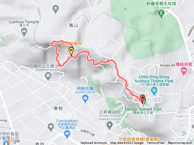 鳳崎落日登山步道