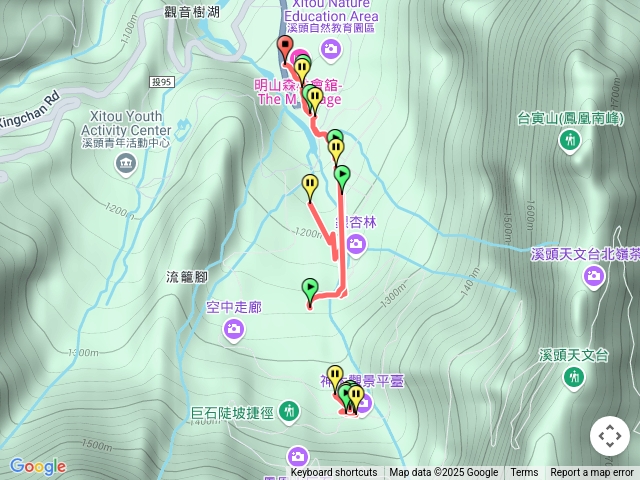 早安2025030209：40登溪頭天文臺步道祝順心如意。_預覽圖