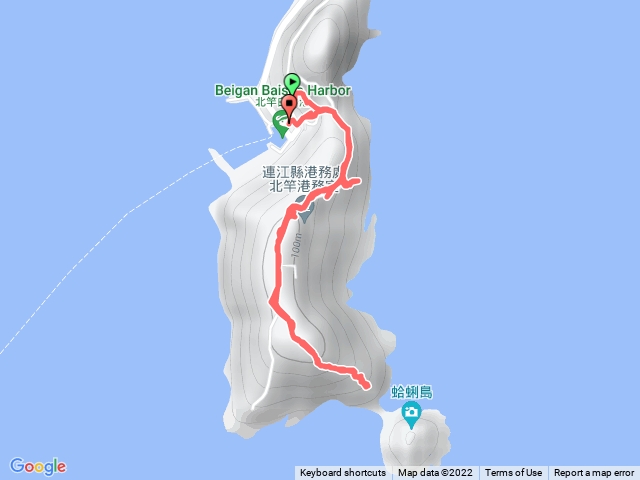 北竿蛤蜊島健行