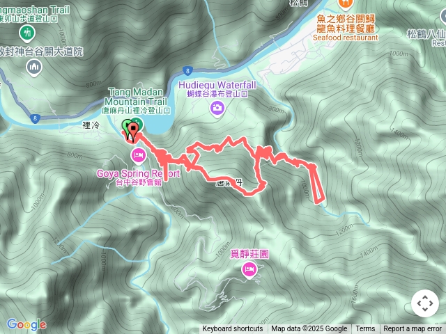唐麻丹山、蝴蝶谷P字縱走Vito20250608
