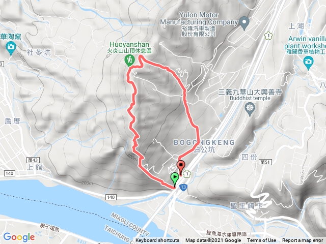 火焰山O型