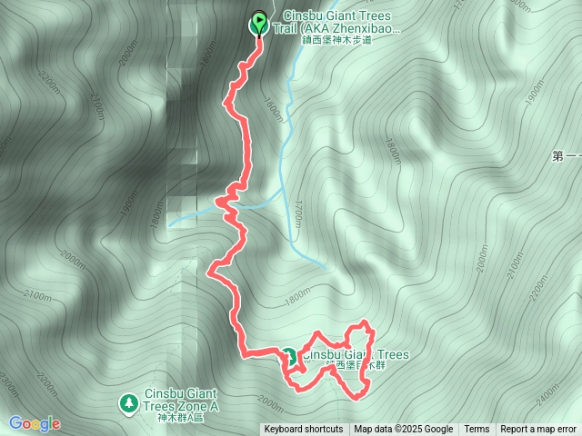 鎮西堡神木群步道B區預覽圖