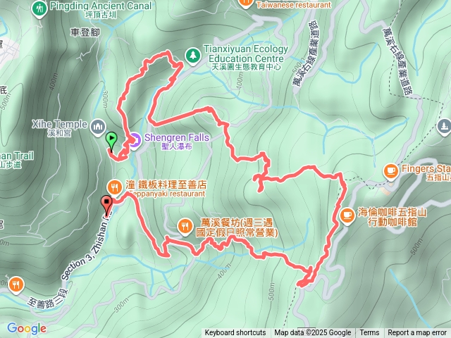 2025-09-06聖人崙，雙溪山，梅花山O型