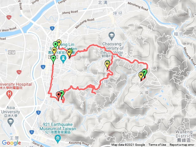 阿罩霧山（議政博物館上、璋公廟下）