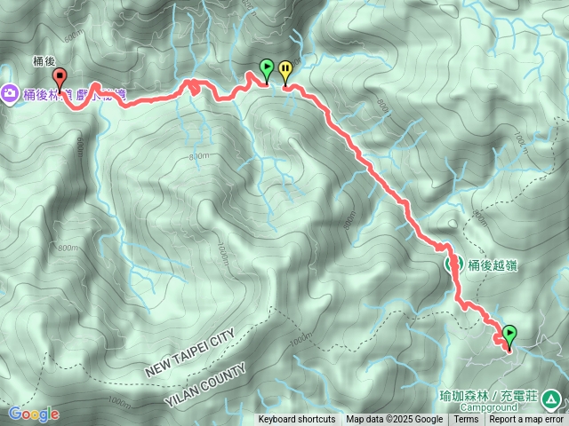 桶后越嶺步道預覽圖