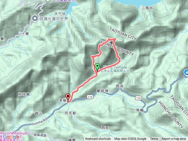 石牛山 (小百岳，A進B出)預覽圖
