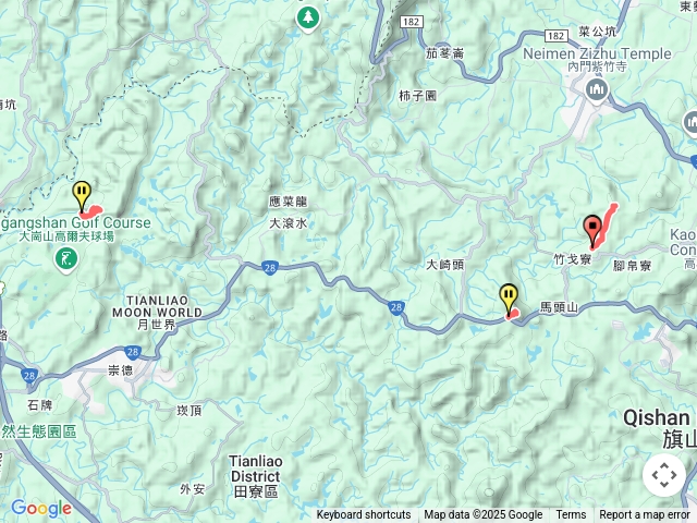 田寮火焰山+馬頭山+腳帛寮山