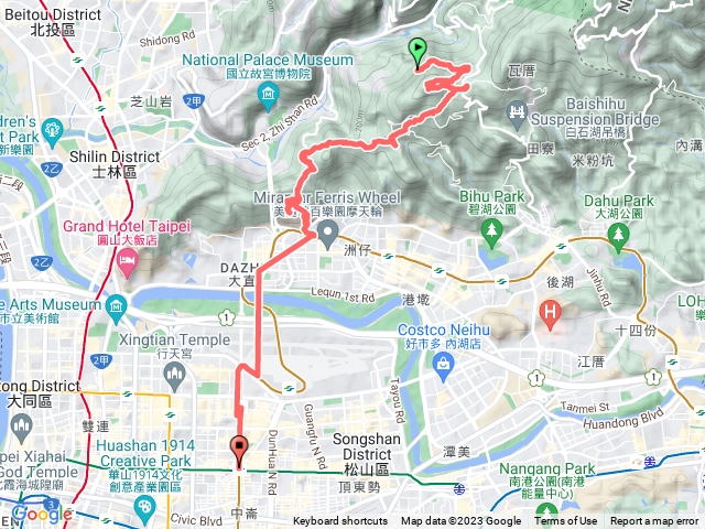 翠山步道-劍南站