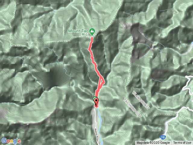 2020.11.22 初百岳(桃山)