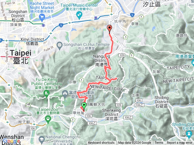 倒照湖山~五分子山