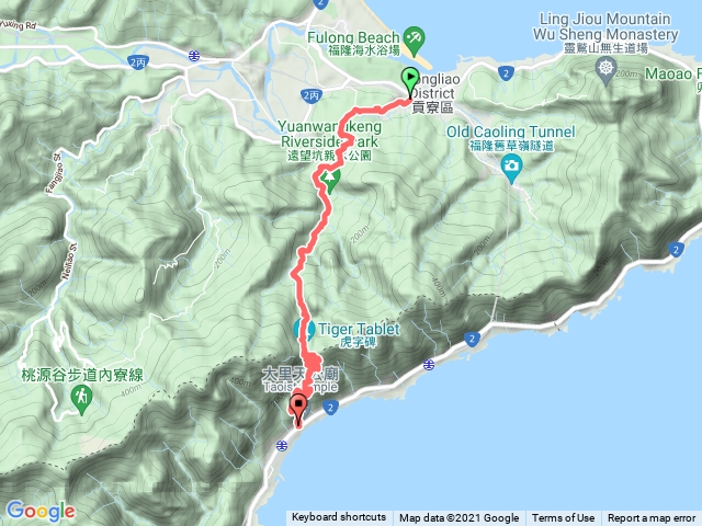 遠望坑~大里