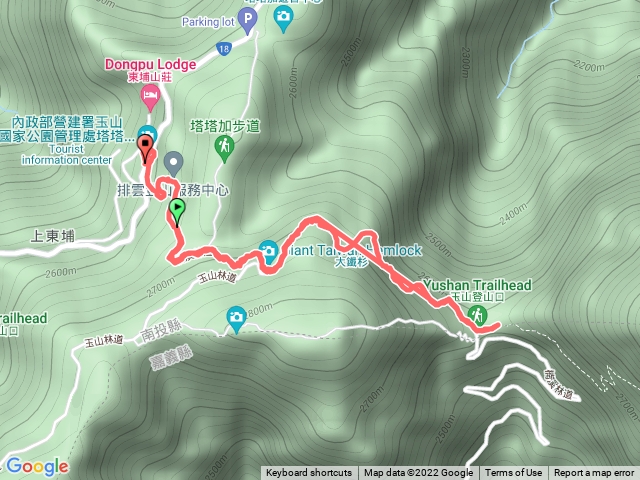 排雲登山口