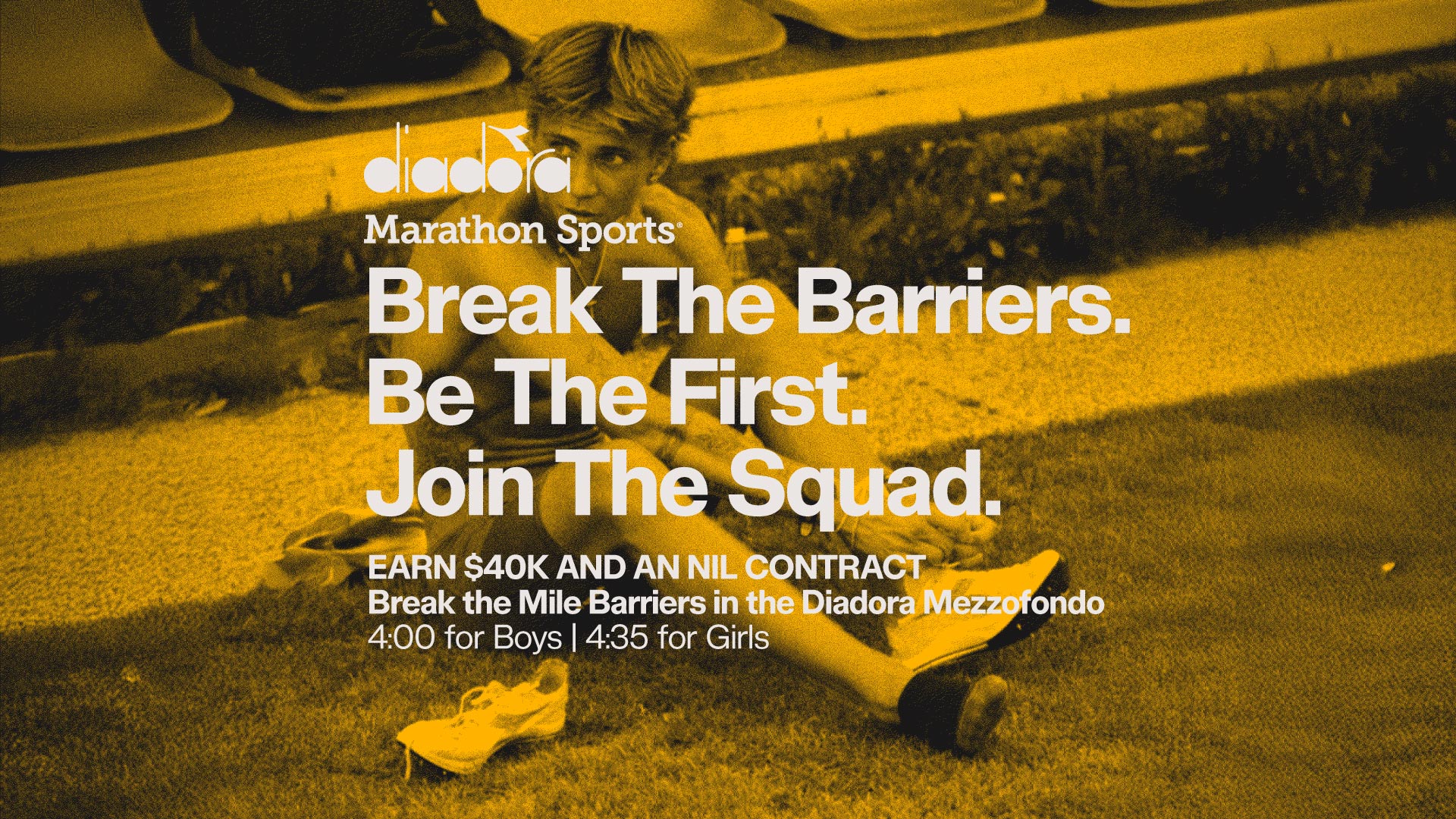 話題】重金懸賞！Diadora 祭出4 萬美金合約尋找最強高中生：穿上「這雙釘鞋」破紀錄就有獎| 文章| 運動筆記