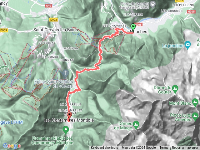 TMB Stage 1 Les Houches Bionnassay Les Contamines