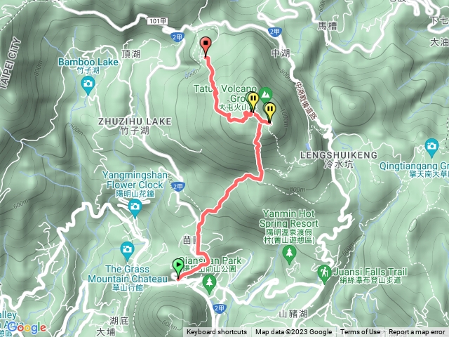 苗圃上七星東主峰下小油坑