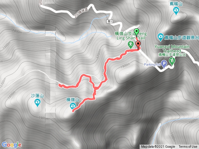 1100128橫嶺山登山步道