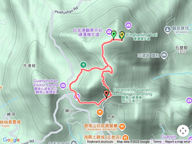 觀音山風櫃斗湖下山不含休息