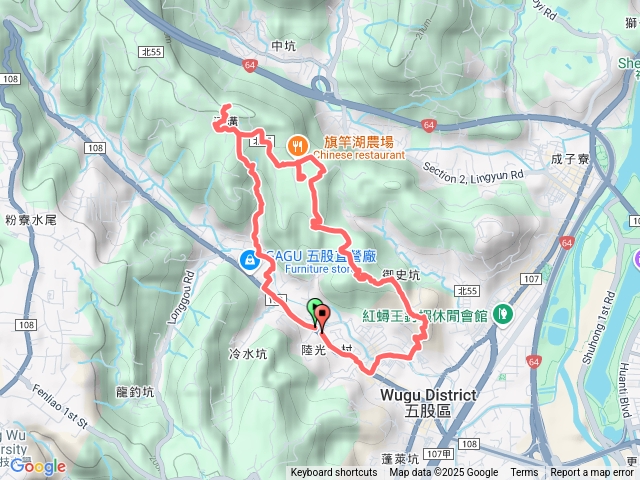 2025/7/27（新北五股）五股坑山、御史坑山、五股山O型