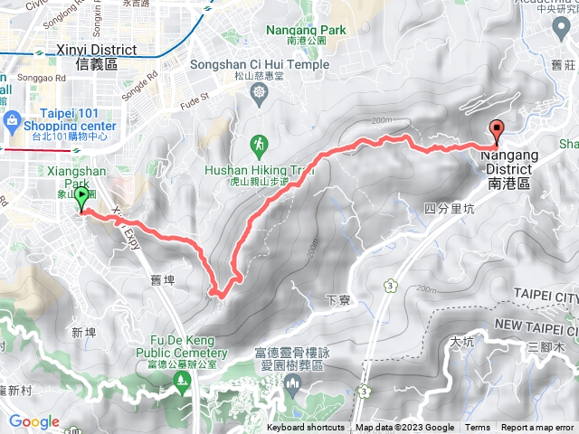 20231003 - 南港山縱走步道