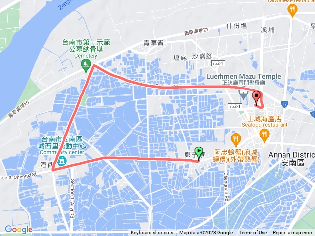 鹿耳門路跑