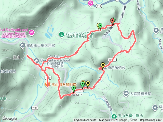 金山&前峰+玉山&西峰O型完登20260718