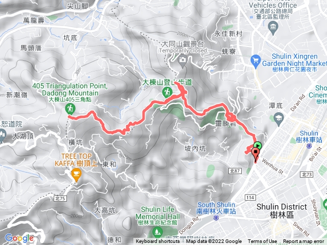 大同山、青龍嶺、大棟山連走