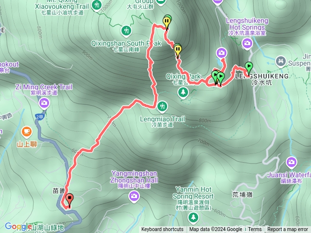 七星東峰冷水坑苗圃