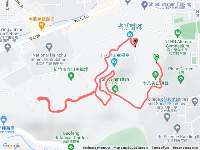新竹 十八尖山