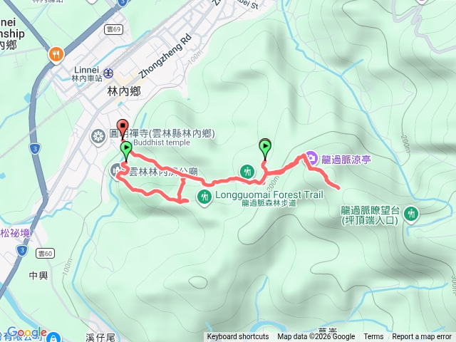 龍過脈步道預覽圖